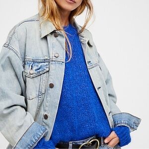 free people denim jacket